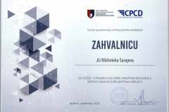 Zahvalnica za promociju civilnog društva